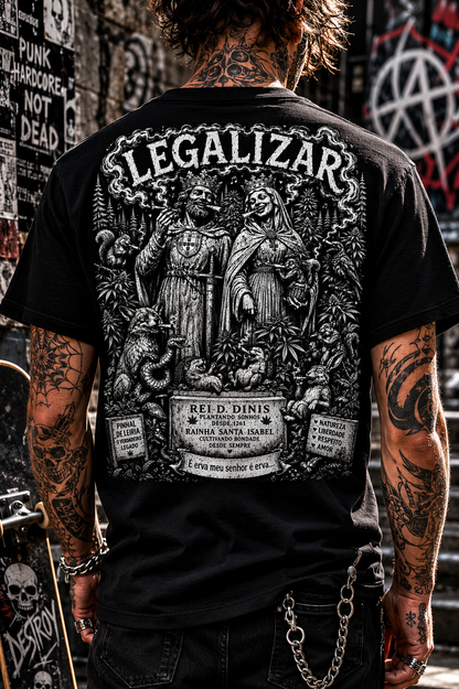 TShirt LEGALIZAR D.Dinis