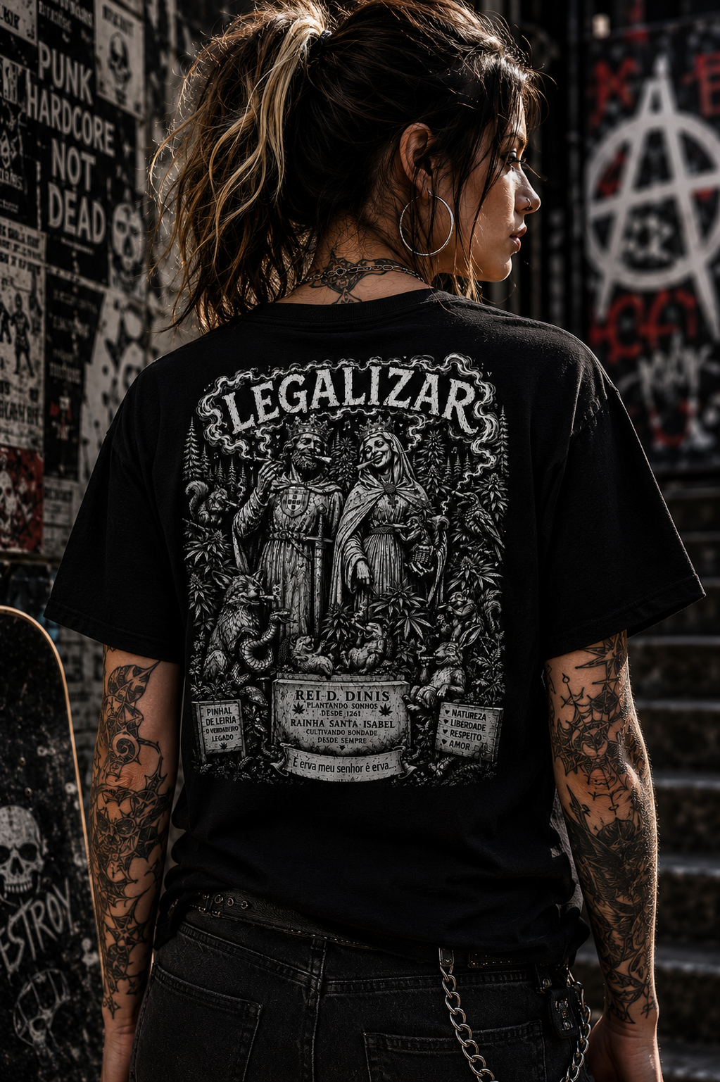 TShirt LEGALIZAR D.Dinis